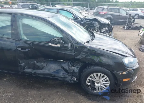 2012 Volkswagen Golf 2.5L 4-Door z USA, uszkodzony, nr VIN WVWDB7AJ1CW307609